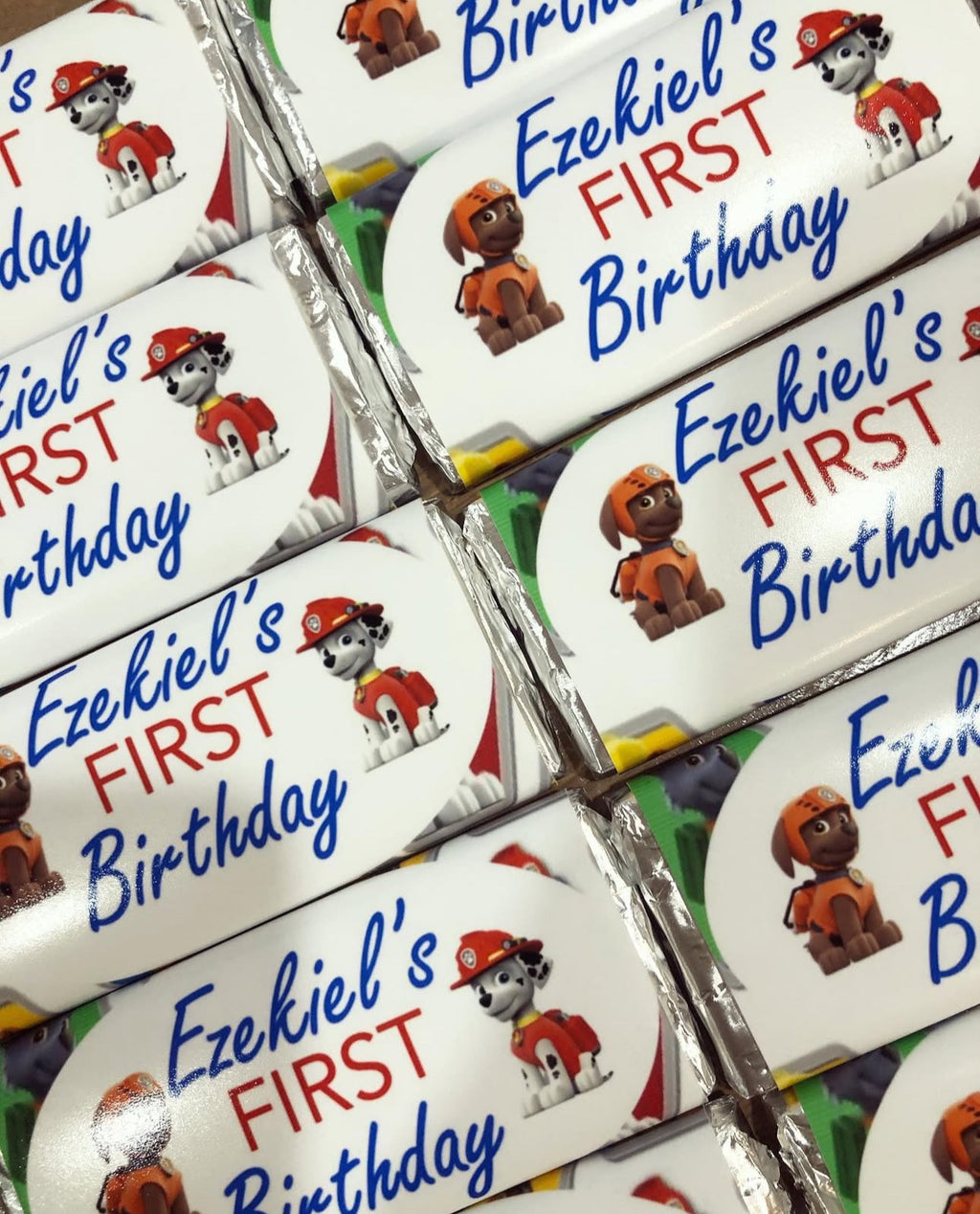 Custom Chocolate Bars